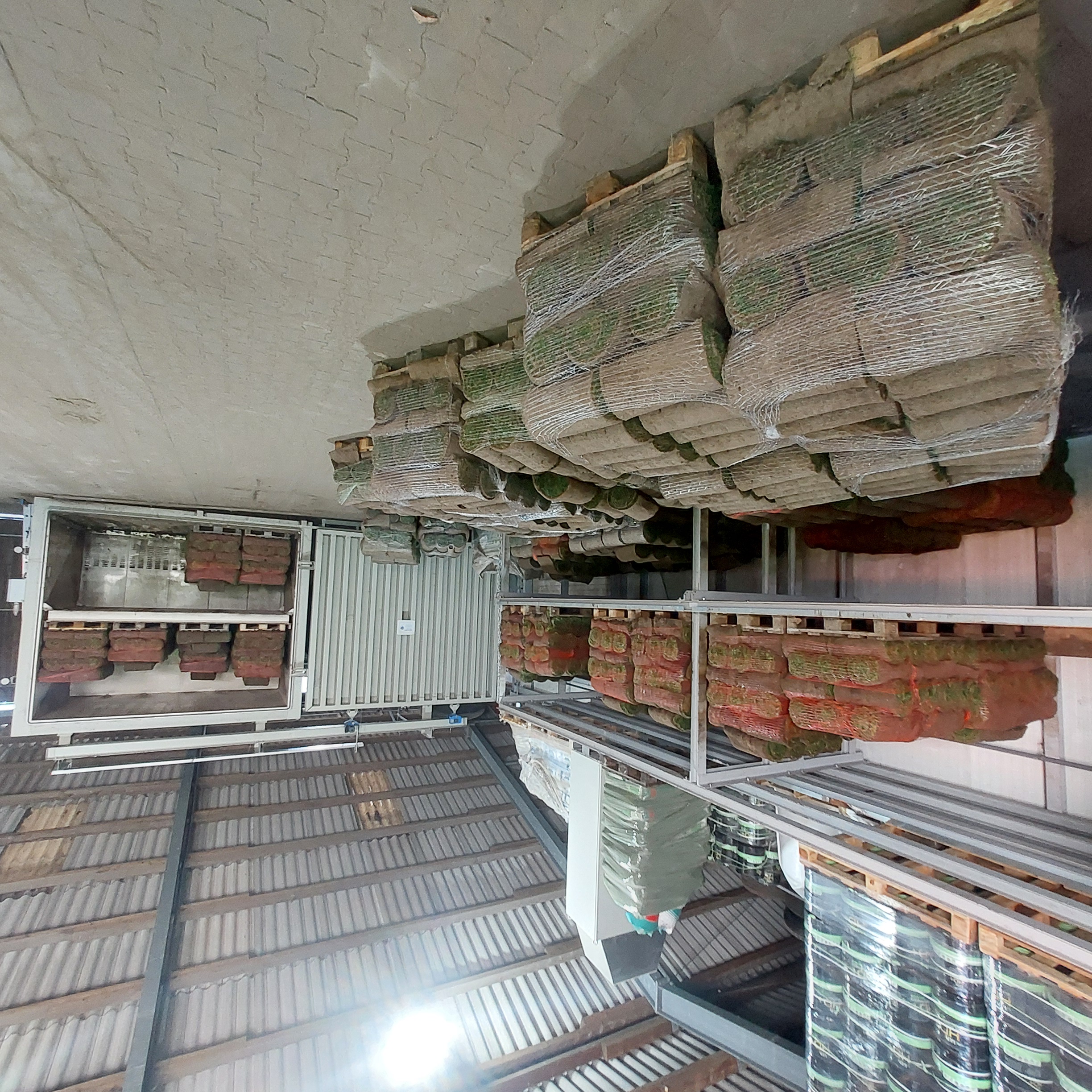 Kühlung der Palette