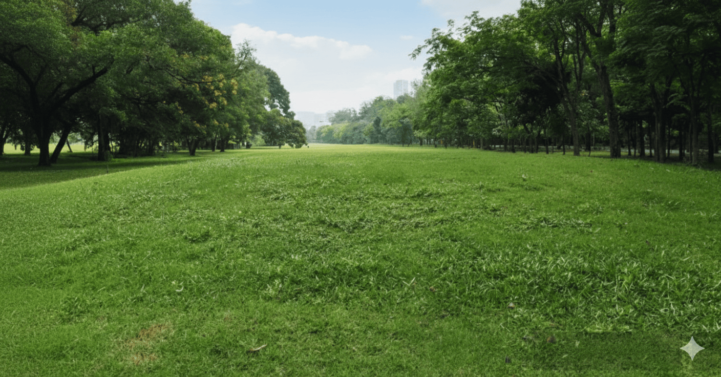 Landschaftsrasen – beste Preis-Leistung für große Flächen